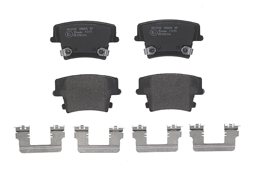 Sada brzdových destiček, kotoučová brzda BREMBO P23175