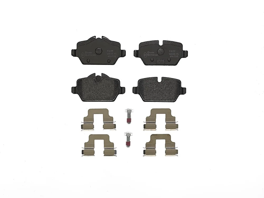 Sada brzdových destiček, kotoučová brzda BREMBO P06037X