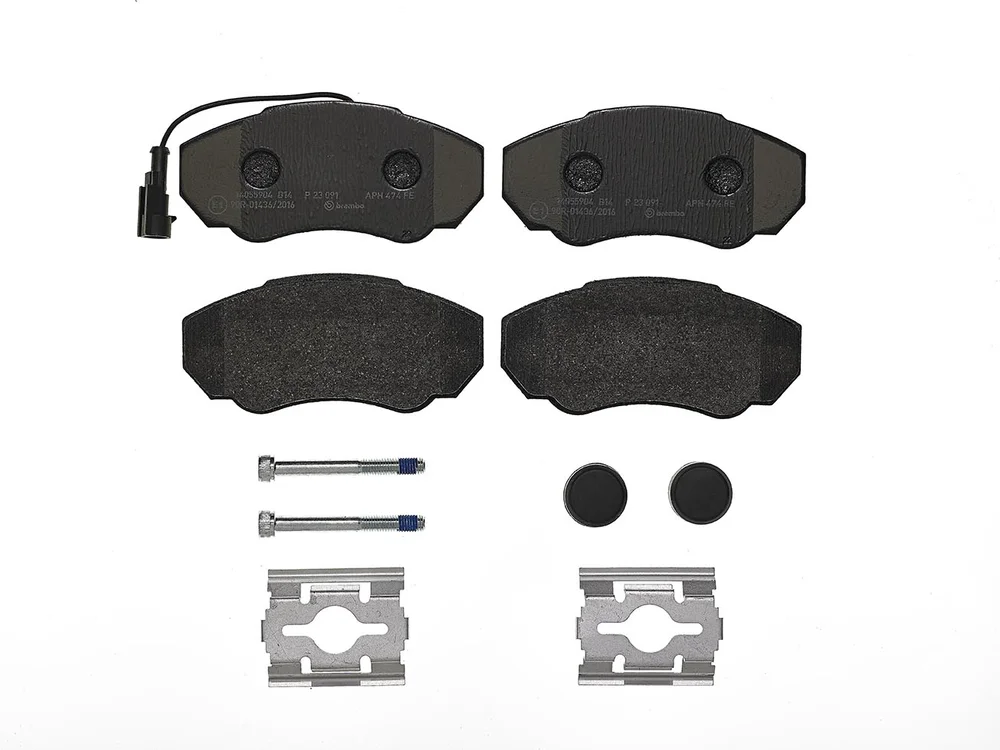 Sada brzdových destiček, kotoučová brzda BREMBO P23091