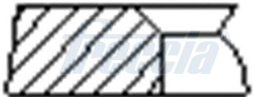 Sada pístních kroužků FRECCIA FR10-240900 – OE 23040-2B600