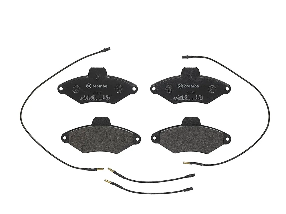 Sada brzdových destiček, kotoučová brzda BREMBO P61052