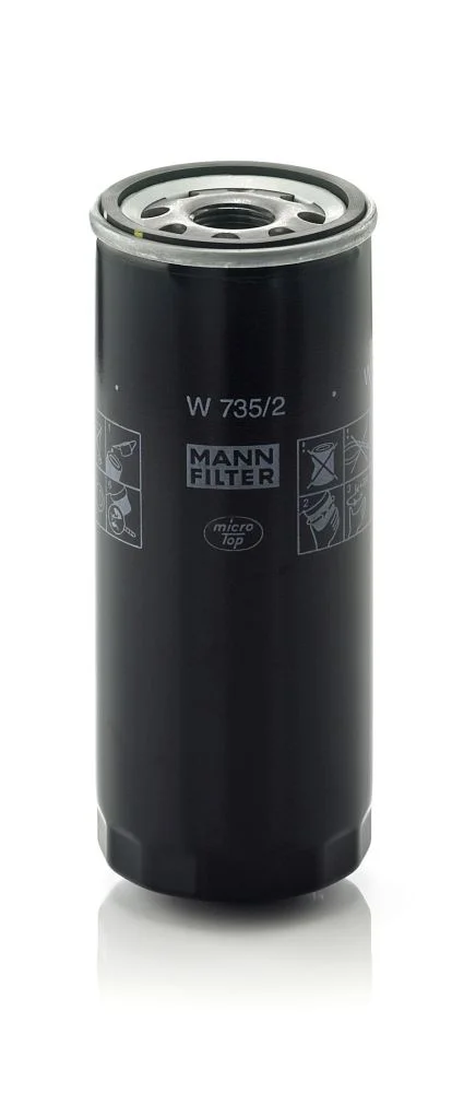 MF W735/2 Filtr olejový MANN