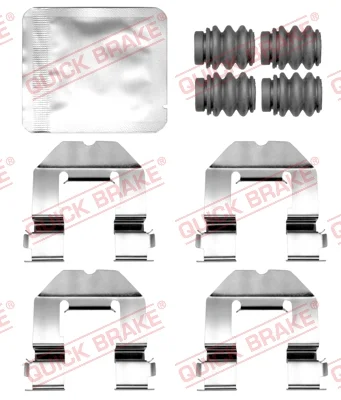 Sada příslušenství, obložení kotoučové brzdy QUICK BRAKE 109-0162