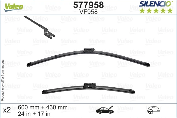 List stěrače VALEO 577958