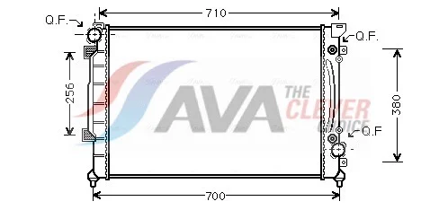 Chladič, chlazení motoru AVA Clever Choice AIA2157 Chladič, chlazení motoru AVA Clever Choice AIA2157