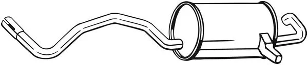 Zadni tlumic vyfuku BOSAL 279-565 – OE 200101367R Zadni tlumic vyfuku BOSAL 279-565 – OE 200101367R