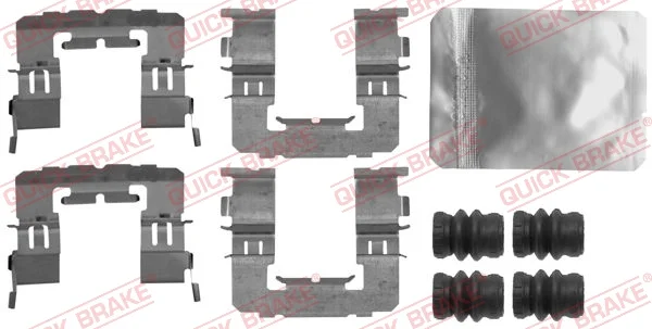 Sada prislusenstvi, oblozeni kotoucove brzdy QUICK BRAKE 109-1891