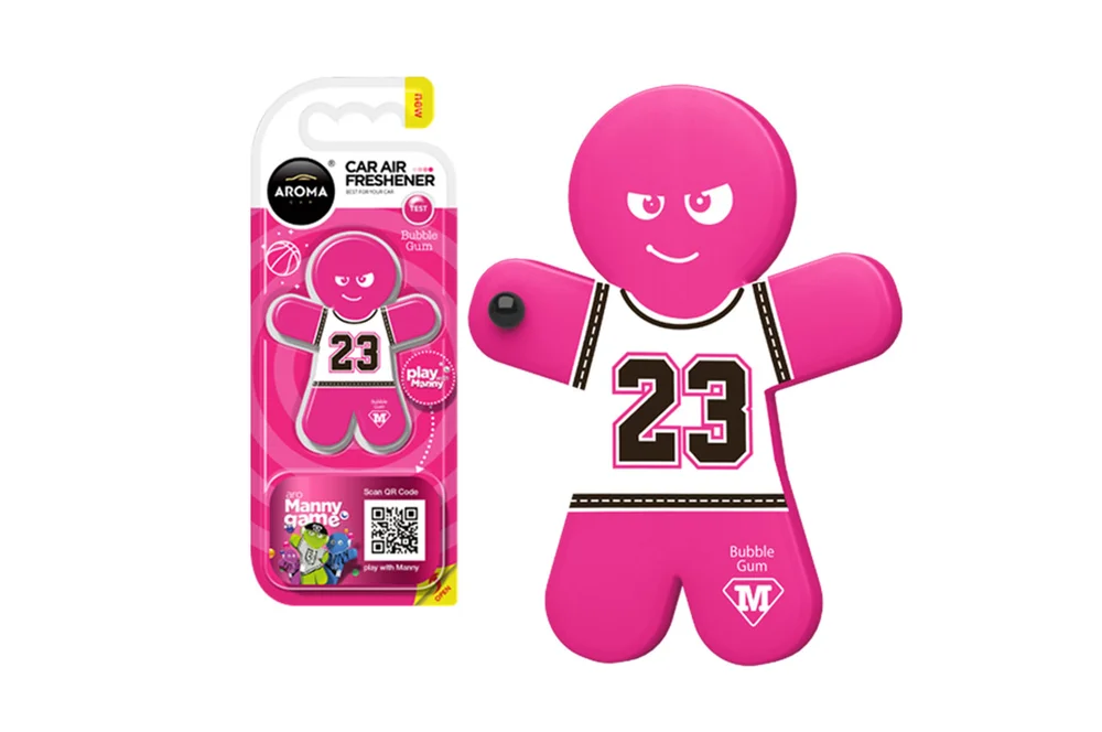 Osvěžovač vzduchu AROMA CAR MANNY – Bubble Gum A92994 Osvěžovač vzduchu AROMA CAR MANNY – Bubble Gum A92994