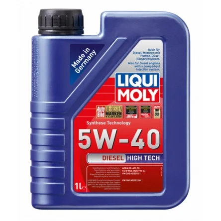 Motorový olej diesel high tech 5w-40 LIQUI MOLY 2679 Motorový olej diesel high tech 5w-40 LIQUI MOLY 2679