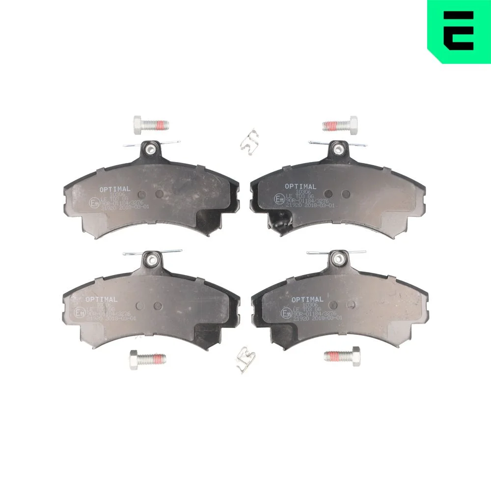 Sada brzdových destiček, kotoučová brzda OPTIMAL BP-10306