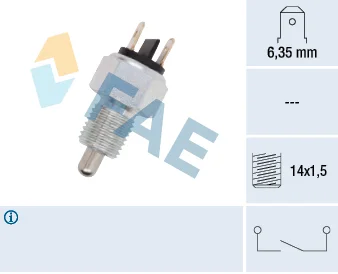 Spínač, světlo zpátečky FAE 40500