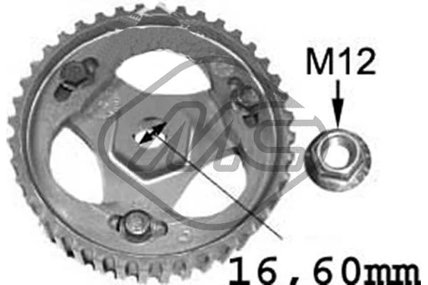Ozubené kolo, vstřikovací pumpa METALCAUCHO 05623