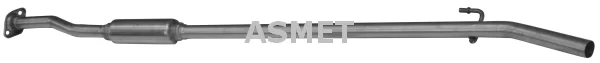 Predni tlumic vyfuku ASMET 10.075 – OE 8200043360 Predni tlumic vyfuku ASMET 10.075 – OE 8200043360