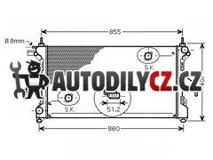 16.50.502Q Chladič vody TOP QUALITY 16.50.502Q Chladič vody TOP QUALITY