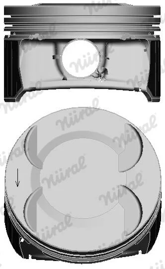 Píst NÜRAL 87-435300-00 – OE 55559652