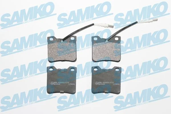 Sada brzdových destiček, kotoučová brzda SAMKO 5SP330