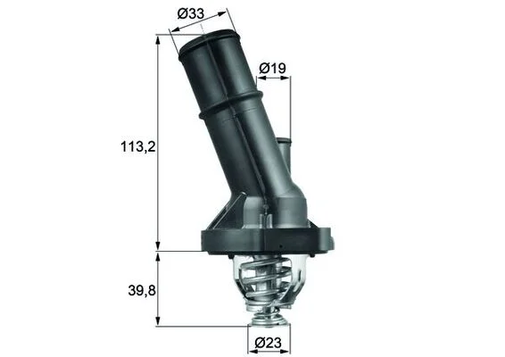 Termostat, chladivo MAHLE TI20290
