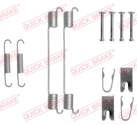 Sada příslušenství, brzdové čelisti QUICK BRAKE 105-0883