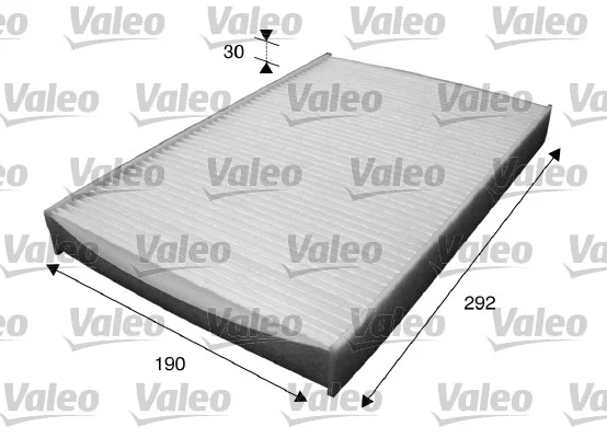 Filtr, vzduch v interiéru VALEO 715595 – OE 3802821