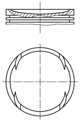 Píst MAHLE 0308902