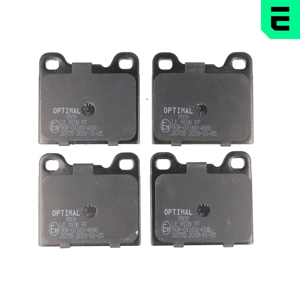 Sada brzdových destiček, kotoučová brzda OPTIMAL BP-09509