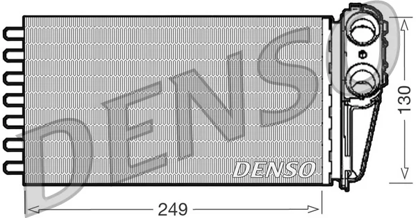 Vymenik tepla, Vnitrni vytapeni DENSO DRR21001 – OE 6448K3 Vymenik tepla, Vnitrni vytapeni DENSO DRR21001 – OE 6448K3
