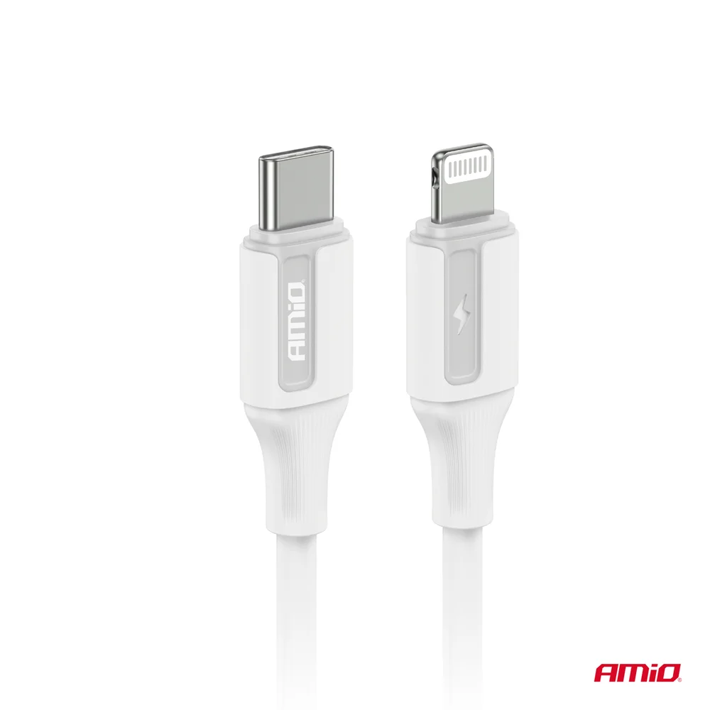 Kabel USB-C na Lightning 20W 100cm FullLINK AMIO-03922 - Obrázek 3