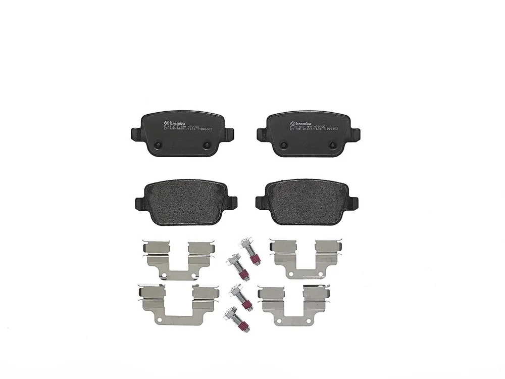 Sada brzdových destiček, kotoučová brzda BREMBO P44017