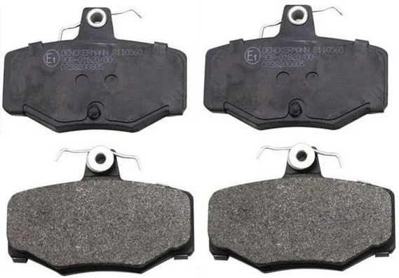 Sada brzdových destiček, kotoučová brzda DENCKERMANN B110560