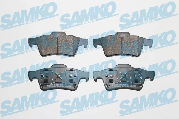 Sada brzdových destiček, kotoučová brzda SAMKO 5SP1189