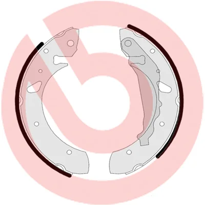 Sada brzdových čelistí BREMBO S83507
