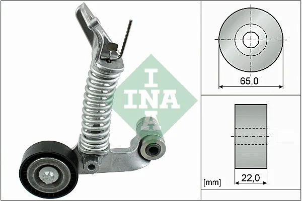 Napinaci rameno, zebrovany klinovy remen Schaeffler INA 534057410