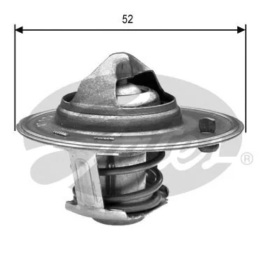 Termostat, chladivo GATES TH24488G1