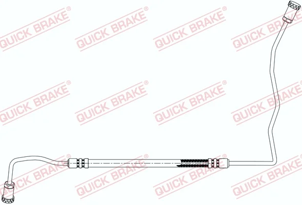 Brzdová hadice QUICK BRAKE 96.022 – OE 463160004R