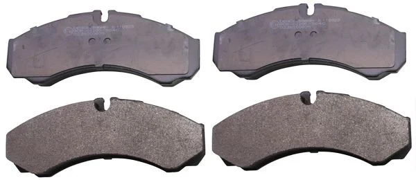 Sada brzdových destiček, kotoučová brzda DENCKERMANN B110323