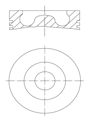Píst MAHLE 061PI00110000