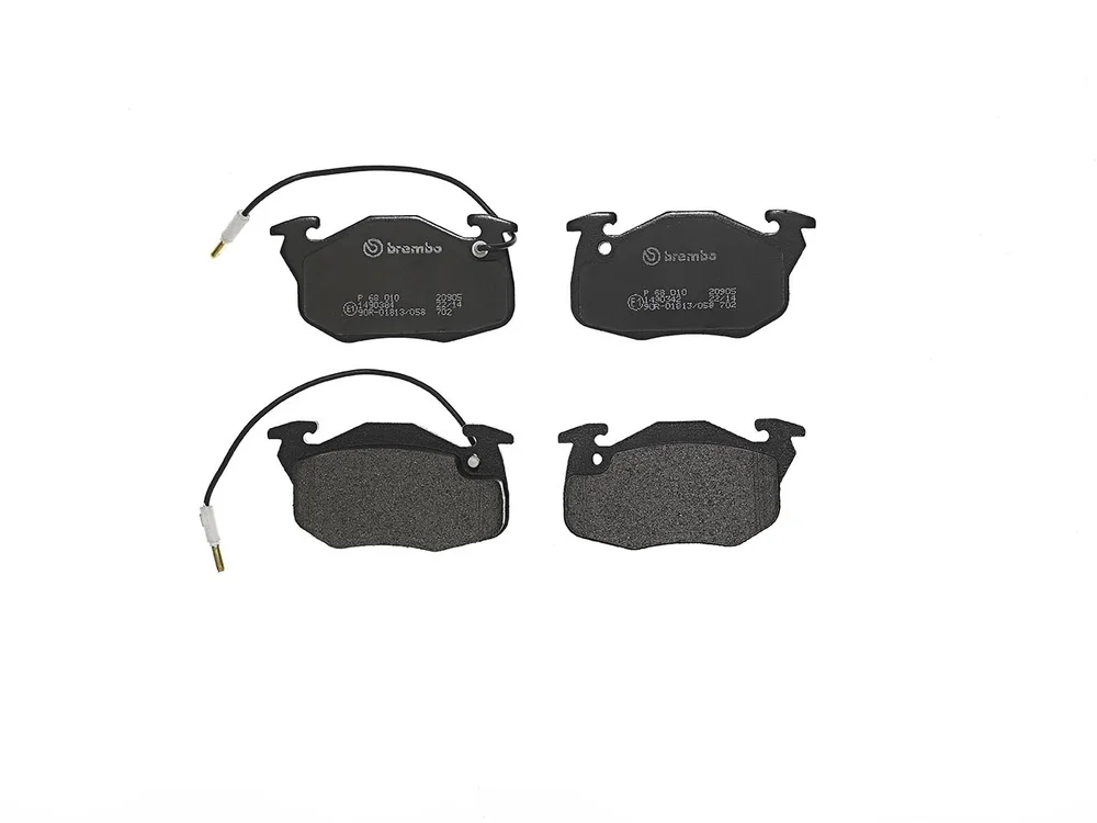 Sada brzdových destiček, kotoučová brzda BREMBO P68010