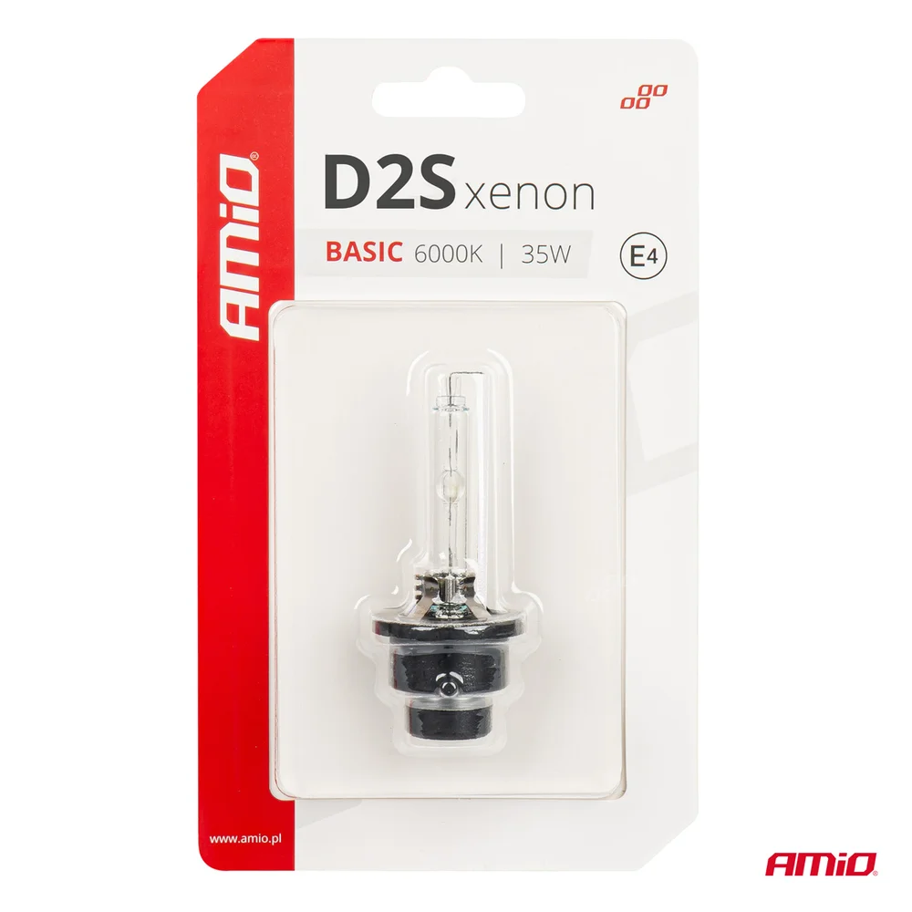 Výbojka D2S 35W 6000K xenonová BASIC blister AMIO-03861 - Obrázek 5