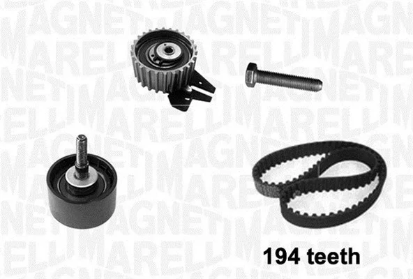 ozubení,sada rozvodového řemene MAGNETI MARELLI 341304050000