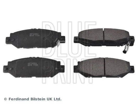 Sada brzdových destiček, kotoučová brzda BLUE PRINT ADT34263