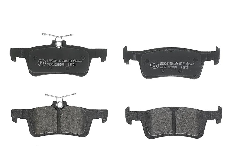 Sada brzdových destiček, kotoučová brzda BREMBO P61121