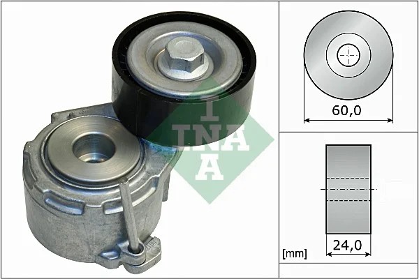 Napinaci rameno, zebrovany klinovy remen Schaeffler INA 534011120