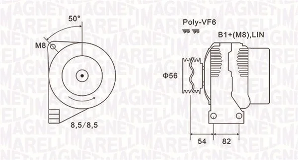 generátor MAGNETI MARELLI 063732028010