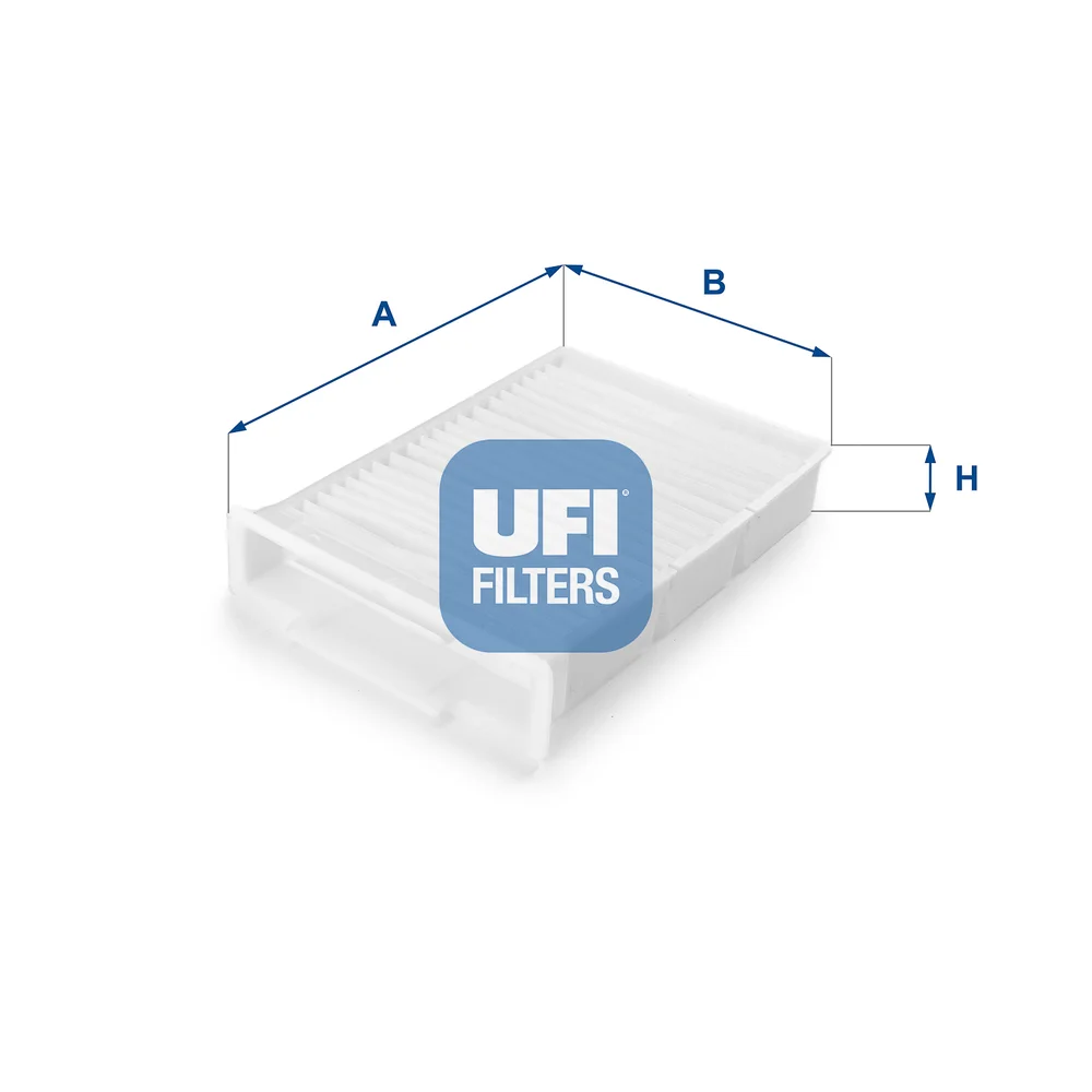 Filtr, vzduch v interiéru UFI 53.132.00 Filtr, vzduch v interiéru UFI 53.132.00