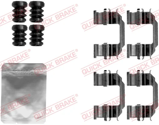 Sada prislusenstvi, oblozeni kotoucove brzdy QUICK BRAKE 109-1870