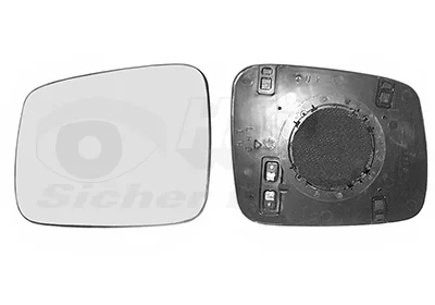 Sklo do zrcatka, vnejsi zrcatko VAN WEZEL 5874835 – OE 701857521A