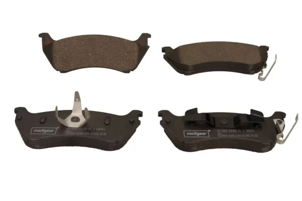 Sada brzdových destiček, kotoučová brzda MAXGEAR 19-3394