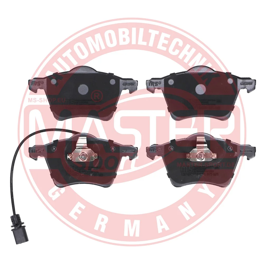 Brzdové platničky-sada PREMIUM predné FORD GALAXY I, SEAT ALHAMBRA, VW Sharan MASTER-SPORT GERMANY 13046071542