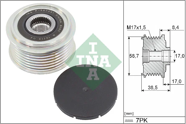 Předstihová spojka Schaeffler INA 535031810