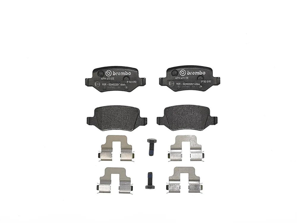Sada brzdových destiček, kotoučová brzda BREMBO P50090